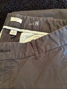 J. Crew women’s  Stretch Chinos in Dark gray